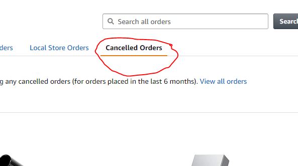 amazon pending orders not showing