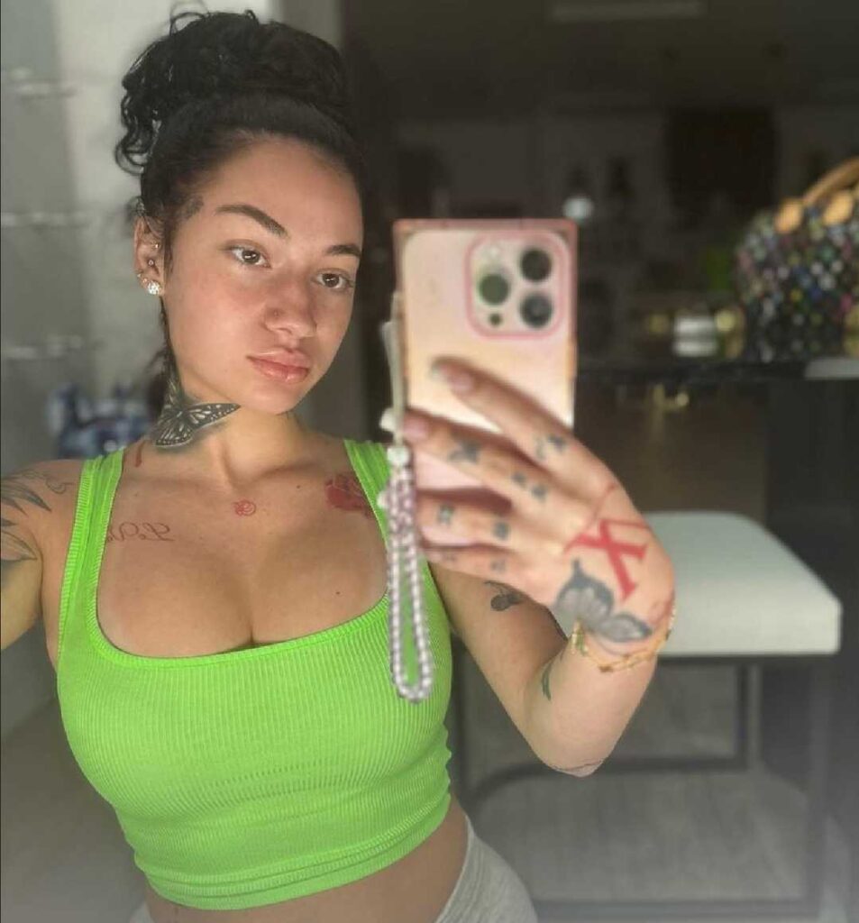 Bhad Bhabie looking sexy and nude