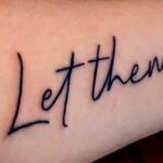 Let Them tattoo