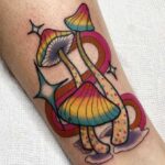 Mushroom tattoo