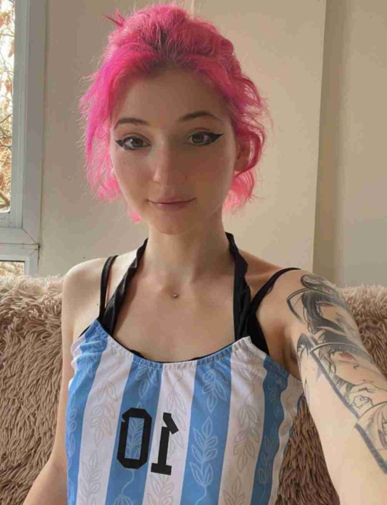 A photo of Emma Fiore in Argentina national jersey